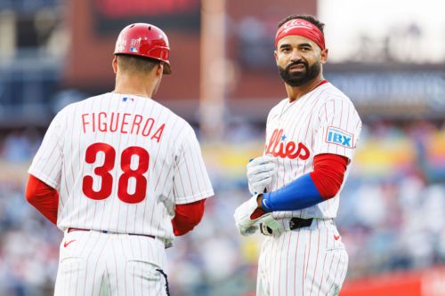 Phillies give update on outfielder Derek Hill, who left extra-inning loss after crashing into wall