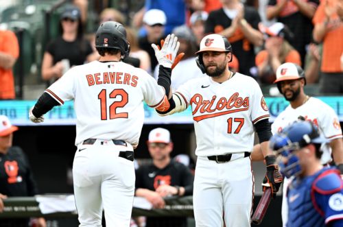Orioles offense breaks out behind strong Rogers start in 8-3 victory