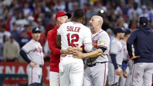 Kurt Suzuki wasted no time assigning blame for Angels-Braves brawl to obvious source