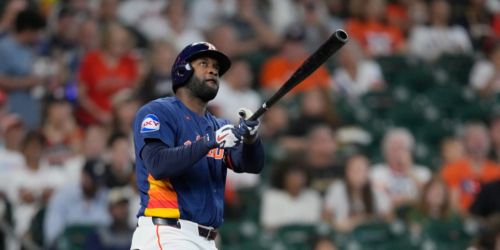 Alvarez launches career-high 38th home run, with Triple Crown still in reach