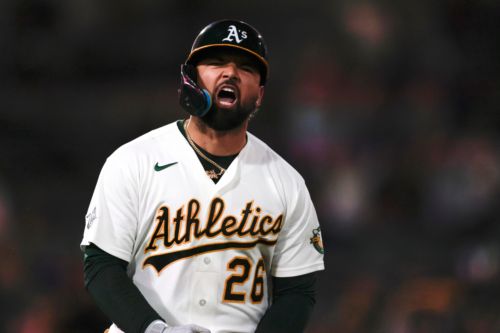 A’s Rally Late for Dramatic 9-7 Victory Over the Angels