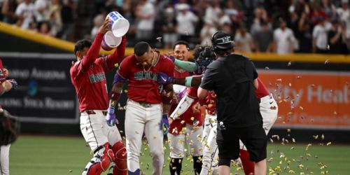 Stars align! Marte hits walk-off double after Carroll's clutch triple