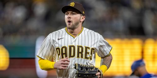 Merrill (back) returns to Padres' lineup