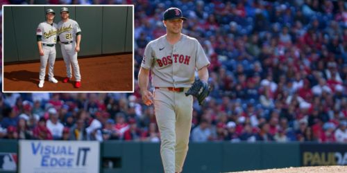 Gray hears it from one of his favorite former batterymates