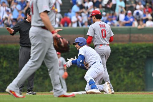 St. Louis Cardinals Defense Implodes as Chicago Cubs Avoid Sweep Sunday