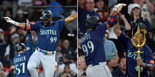 Montes magic! Mariners get glimpse into trident-filled potential in prospect's debut