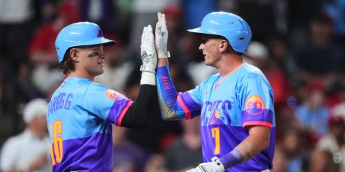 Youthful duo of Carrigg, Rumfield almost lead Rockies to win with triple, HR each
