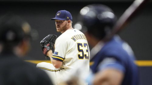 Brewers provide optimistic timeline for Brandon Woodruff's return to rotation