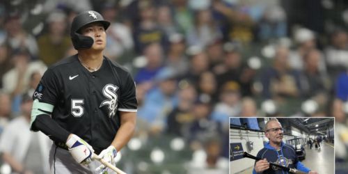 It didn't take Murakami long to hit his 1st HR. Nor for the fan who caught it to return it