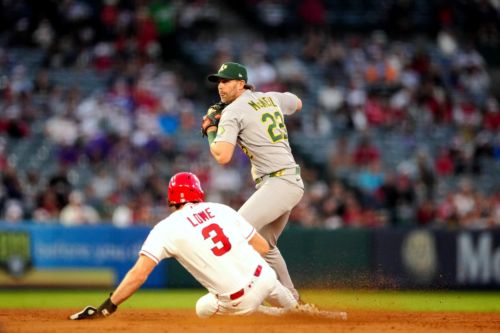 A’s Beat Angels 9-3
