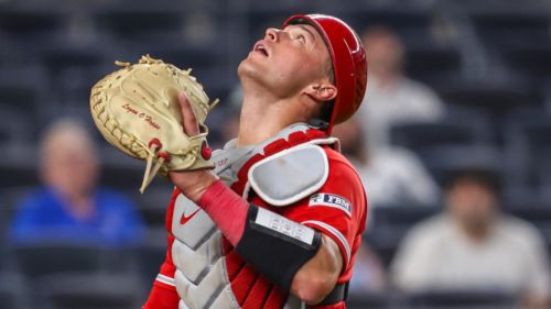 Logan O’Hoppe’s injury timing has quickly turned this moment into a career crossroads