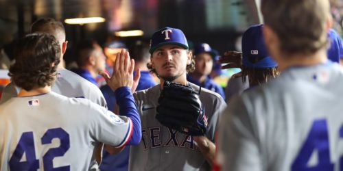 There's nothing minor about this Rangers prospect's MLB debut