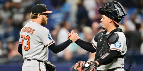 Sanders a revelation for O's as they eke out consecutive 1-run wins vs. Rays