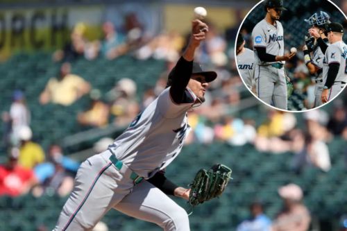 Marlins pitcher pulled after seven perfect innings — and only 92 pitches