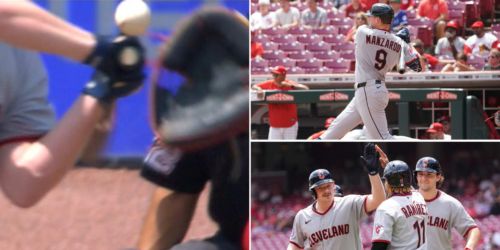 How a hit-by-pitch turned into a grand slam that helped snap Cleveland's skid