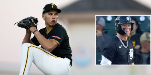 Hernandez leaves jaws on floor with 102.4 mph 'beam of light' on first pitch