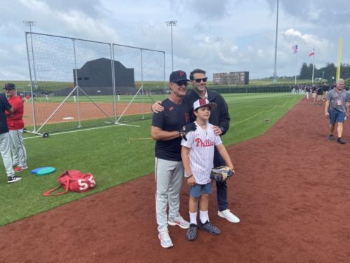 From early ‘catch’ memories to managing together, ‘Field of Dreams’ gives Phillies another chance to recognize fathers and sons