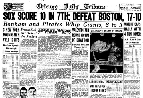 Today in White Sox History: September 15