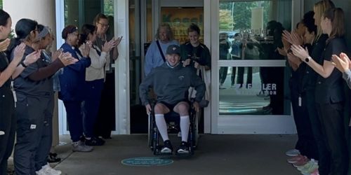 Paralyzed A's prospect Lasko released from rehab facility to ovation from staff