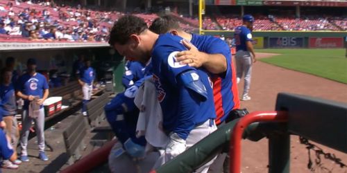 Bregman awaiting test results after being hit in face by foul ball while in on-deck circle