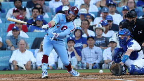 Phillies slugger Kyle Schwarber on pace to set dubious MLB record this season
