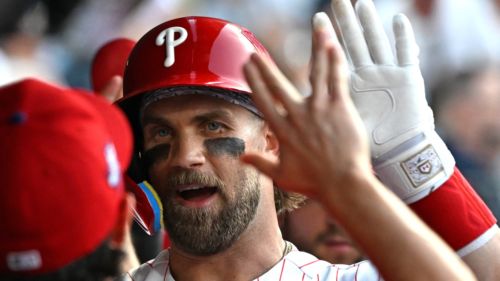 Rob Manfred settling Bryce Harper beef with All-Star legends pick set ideal tone