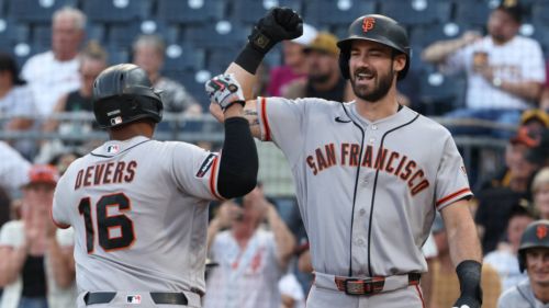 SF Giants’ Devers-Eldridge duo has become a scary sight—and it’s just getting started