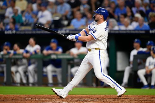 Royals stage another comeback to take the series from the Athletics