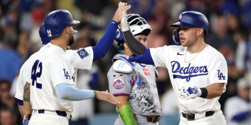 With Ohtani-sized shoes to fill at DH, Rushing comes through with grand slam