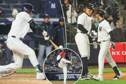 Yankees’ diverse lineup makes up for first pitching slip in wild win over Marlins