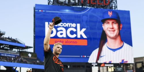 Showered with cheers all night, Alonso's return to Citi Field with O's 'much appreciated'
