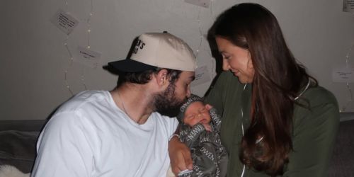 'Truly the miracle of life': Langeliers in awe of wife, 1st baby