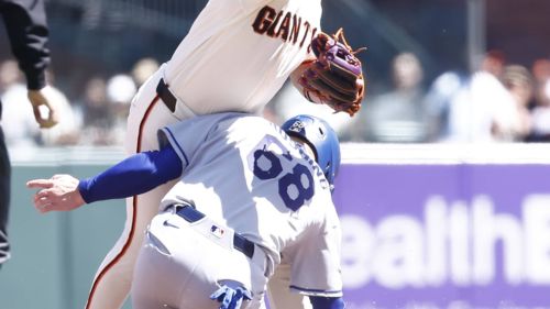 Dalton Rushing responds with dirty slide after SF Giants make him pay for Lee disgrace
