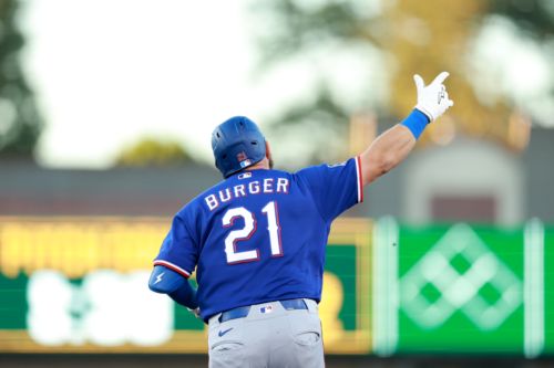 9-7 – Rangers serve up a double Burger with Eovaldi cheddar in 8-1 victory over A’s
