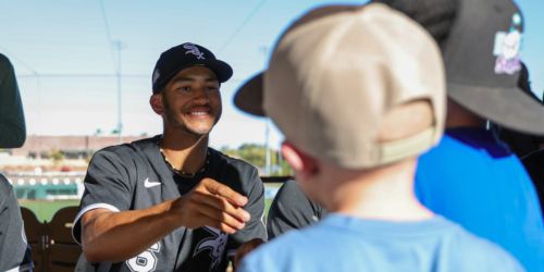 Birthday plans: Get some hits! Clean the dugout? Sox top prospect does it all