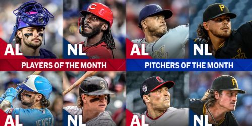 Carrigg named NL Rookie of the Month for September