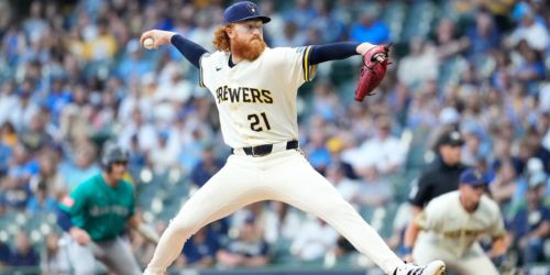 Brewers chip away at early deficit but can't overcome May's tough outing