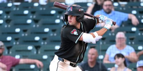This prospect has been diving into the film ... and it has paid off at the plate