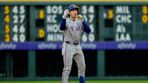 This Rangers infielder capitalizing on increased role as Corey Seager manages back injury