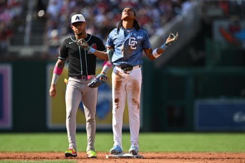 The red hot CJ Abrams propelled the Washington Nationals to a much needed win