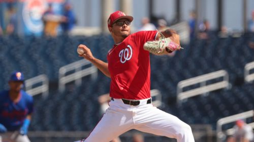 The Nationals might be preparing this top pitching prospect for a September call-up