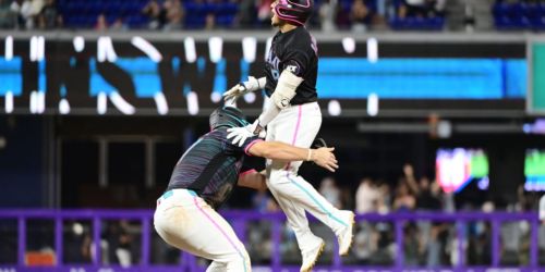 Held scoreless before 8th, Sanoja sparks Marlins to walk-off win
