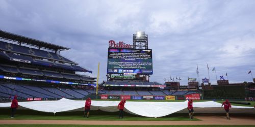 Giants-Phillies game postponed, split doubleheader on Thursday
