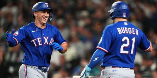 Dubbed an 'aircraft carrier,' Langford is crucial for Rangers' playoff push