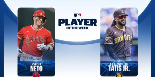 Neto nabs AL Player of the Week honors