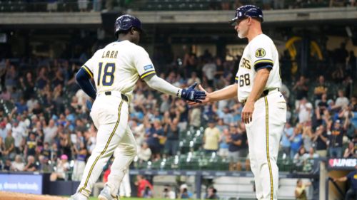 Luis Lara’s first career homer pays homage to former Brewers outfielder now playing for the Cubs
