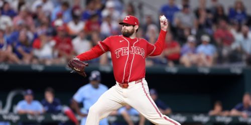Montgomery, bullpen step up as Rangers end the night 1st in AL West