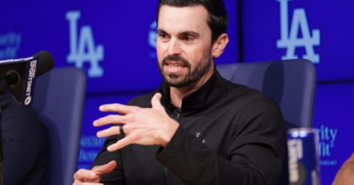 Dodgers GM Brandon Gomes responds to Manny Machado, Bryce Harper comments about spending