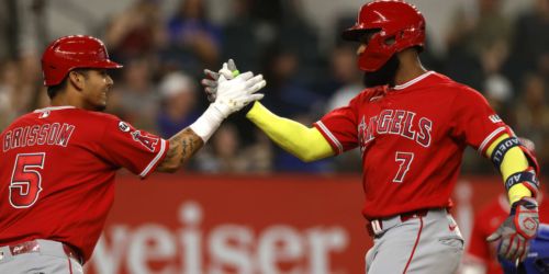 Adell leads offensive charge as Halos snap skid in Texas