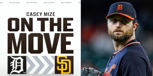 Tigers trade All-Star Mize to Padres in 4-player Deadline deal
